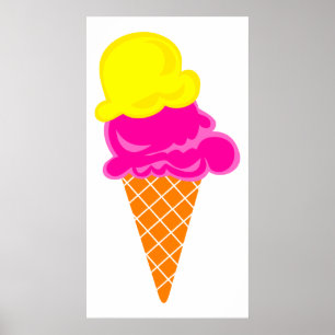 Eiscreme Poster