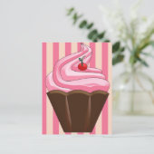 Eiscreme Postkarte (Stehend Vorderseite)