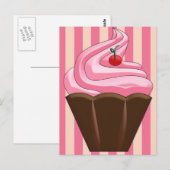 Eiscreme Postkarte (Vorne/Hinten)