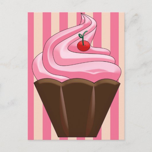 Eiscreme Postkarte (Vorderseite)