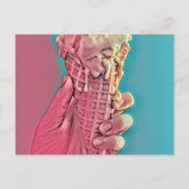 Eiscreme Postkarte (Vorderseite)