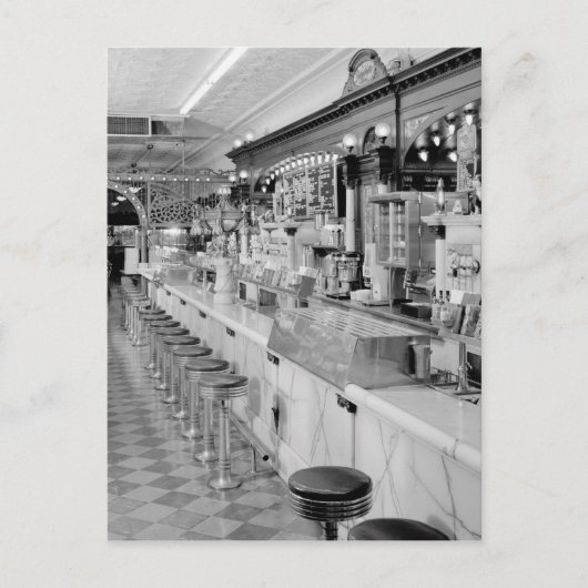 Eiscreme Postkarte (Vorderseite)