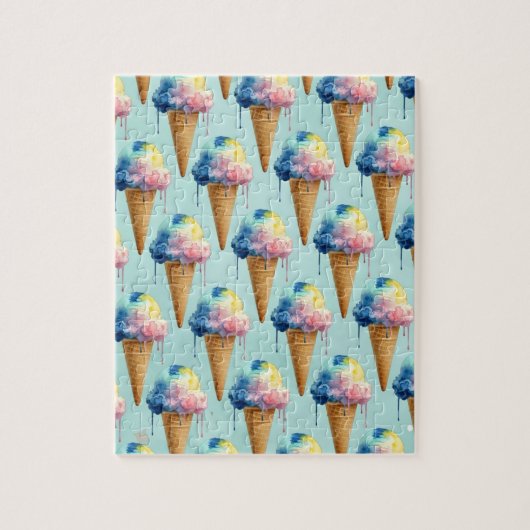 Eiscreme Puzzle (Vertikal)