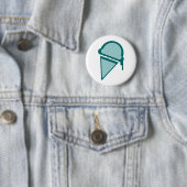 Eiscreme-Retro-Tropfen Button (Beispiel)