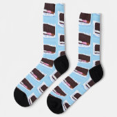 Eiscreme-Riegel Socken (Linkes Detail)