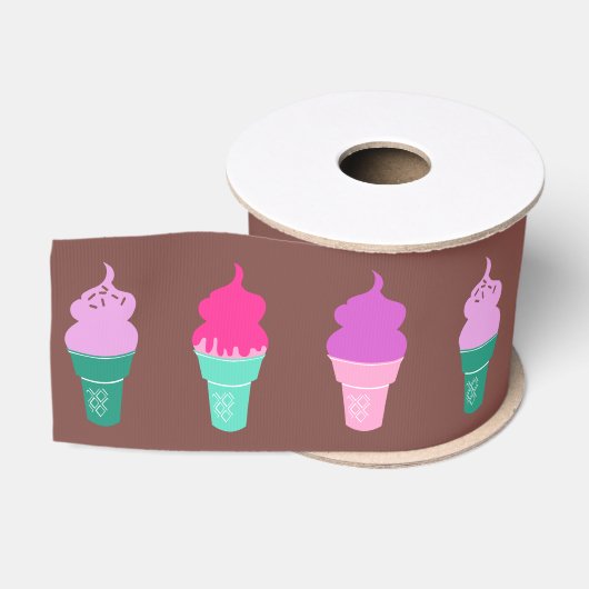 Eiscreme Ripsband (Spule)