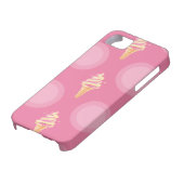 Eiscreme-Rosa Case-Mate iPhone Hülle (unten)