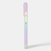 Eiscreme Rosa Flamingos Cactus Holographic Case-Mate iPhone Hülle (Rückseite / Links)