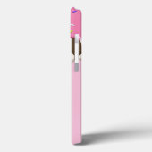 Eiscreme Rosa Zuckerguss Sprinklen Tropfen Case-Mate iPhone Hülle (Rückseite / Links)