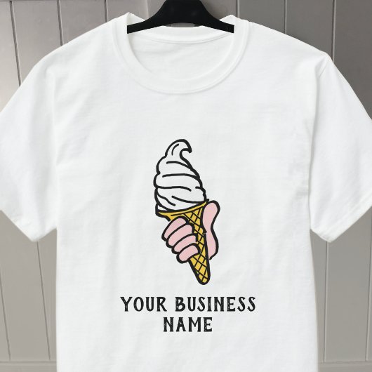 Eiscreme-Salesman verkauft Eiscreme-T - Shirt