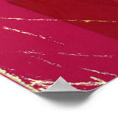 Eiscreme-Salon Vintages altes Zeichen Poster (Ecke)