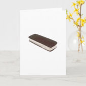 Eiscreme Sandwhich Karte (Gelbe Blume)