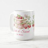 Eiscreme Sandwich Day Wasserfarbe Tasse Kaffee (Vorderseite Links)