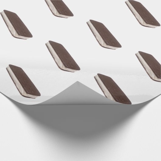 Eiscreme Sandwich Geschenkpapier (Ecke)