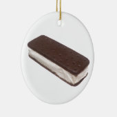 Eiscreme Sandwich Keramik Ornament (Rechts)