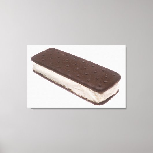 Eiscreme Sandwich Leinwanddruck (Vorderseite)