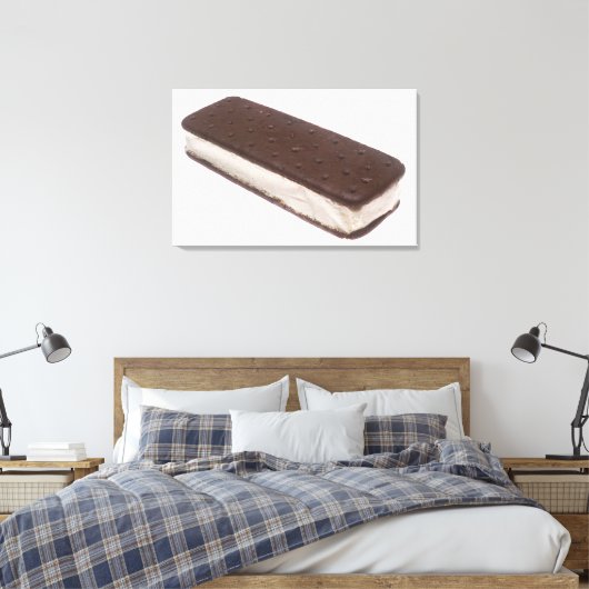 Eiscreme Sandwich Leinwanddruck (Insitu (Schlafzimmer))