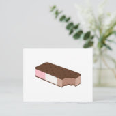 Eiscreme Sandwich Postkarte (Stehend Vorderseite)