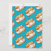 Eiscreme Sandwich Soziale Geburtstagsfeier Einladung (Rückseite)