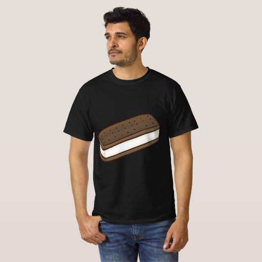 Eiscreme Sandwich T-Shirt (Vorne ganz)