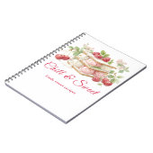 Eiscreme Sandwich-Tagesheft für süße Rezepte Notizblock (Linke Seite)