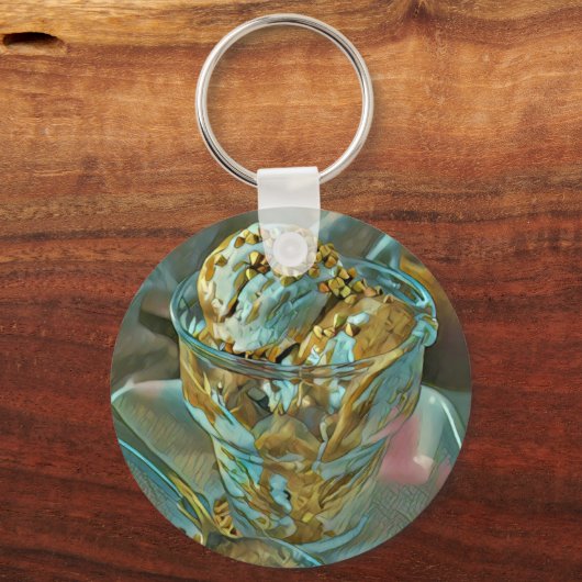 Eiscreme Schlüsselanhänger (Vorderseite)