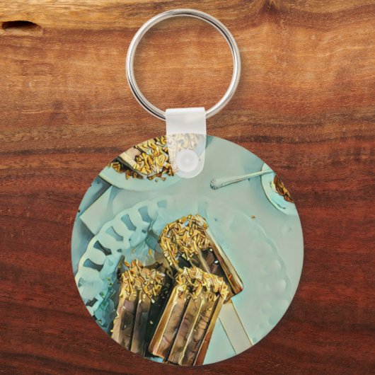 Eiscreme Schlüsselanhänger (Vorderseite)