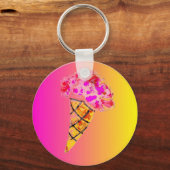 Eiscreme Schlüsselanhänger (Vorderseite)