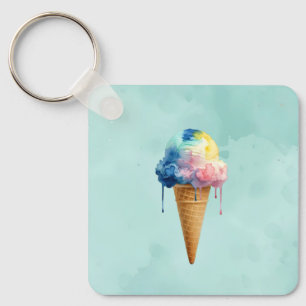 Eiscreme Schlüsselanhänger