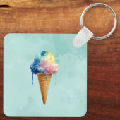Eiscreme Schlüsselanhänger (Rückseite)