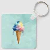 Eiscreme Schlüsselanhänger (Rückseite)