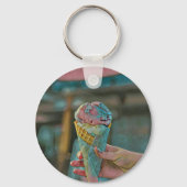 Eiscreme Schlüsselanhänger (Vorderseite)