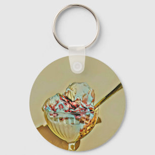 Eiscreme Schlüsselanhänger