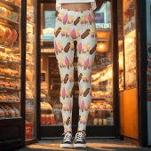 Eiscreme-Schmelzen Leggings