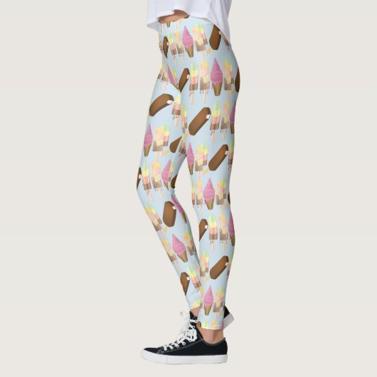 Eiscreme-Schmelzen Leggings (Links)