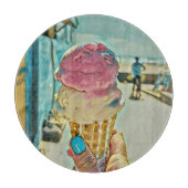 Eiscreme Schneidebrett (Vorderseite)