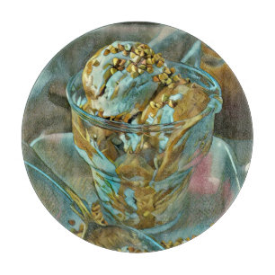 Eiscreme Schneidebrett