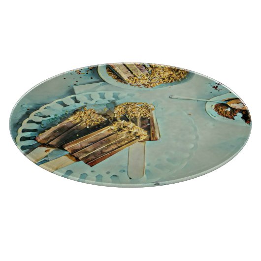 Eiscreme Schneidebrett (Ecke)