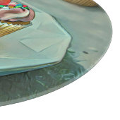 Eiscreme Schneidebrett (Ecke)