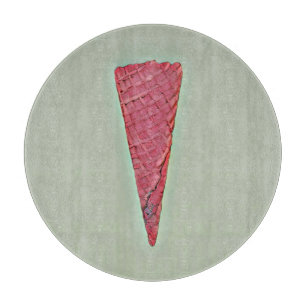 Eiscreme Schneidebrett