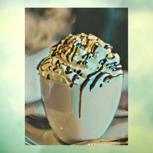 Eiscreme-Schokolade Fensteraufkleber (Blatt 3)