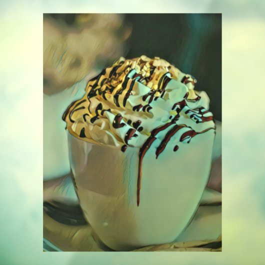 Eiscreme-Schokolade Fensteraufkleber (Blatt 3)