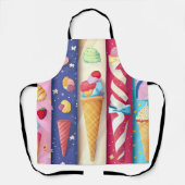 Eiscreme Schürze (Vorderseite)