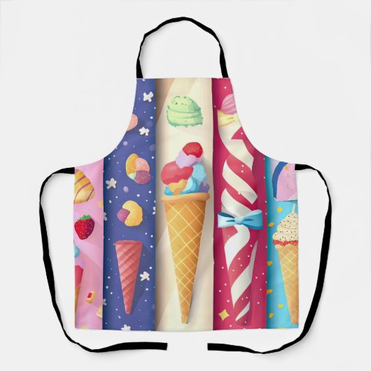 Eiscreme Schürze (Vorderseite)
