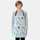 Eiscreme Schürze (Getragen)