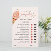 Eiscreme Scooped up Guess Who Showspiel (Stehend Vorderseite)