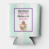 Eiscreme Scoops Geburtstagspartei Dosenkühler (Vorderseite)