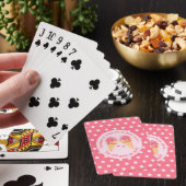 Eiscreme Scoops Niedlich Romantischer Valentinstag Spielkarten (In Situ)