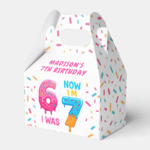 Eiscreme Sechs Sieben 67 Geburtstagsgeschenkbox Geschenkschachtel