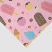 Eiscreme Seidenpapier (Detail)